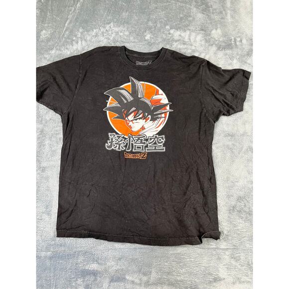 Men’s Black Dragon Ball Z Goku Graphic Tee Size XL – Excellent Condition - Picture 1 of 9